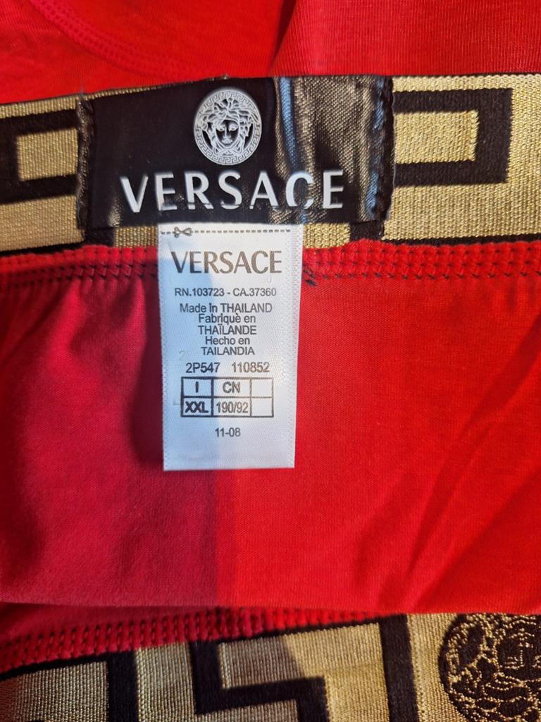 15 Versace boxershorts - Wit, Rood, Zwart - Maat XXL/XL, Kleding | Heren, Ondergoed, Ophalen of Verzenden, Wit, Versace, Boxer