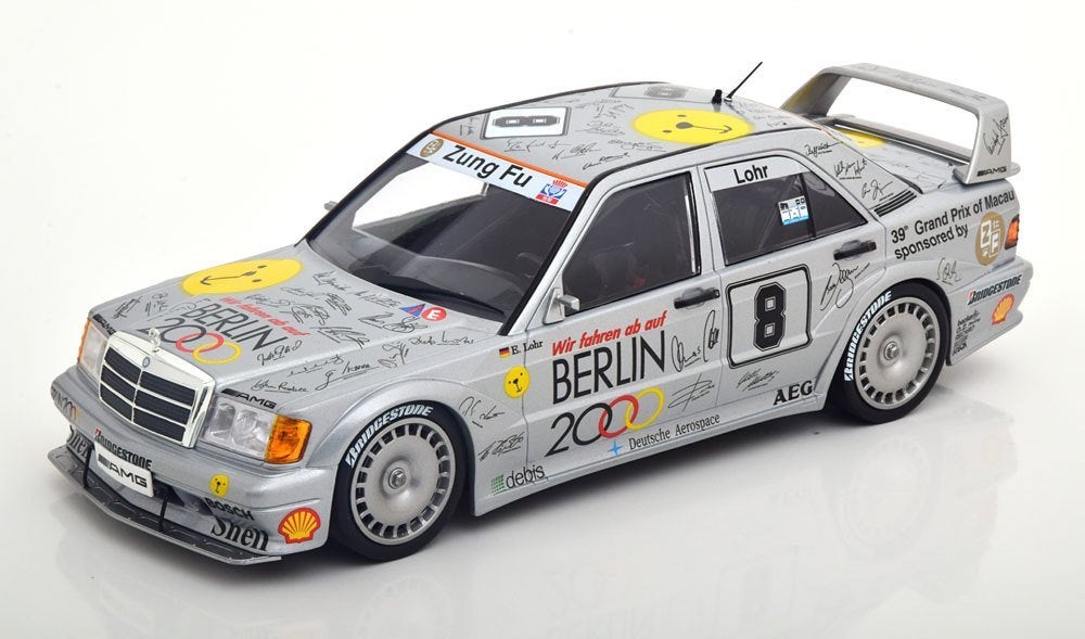 Mercedes-Benz 190E 2.5-16 Evo 2 Zung Fu #8 Macau Guia Race, Minichamps, Auto, Nieuw, Ophalen of Verzenden