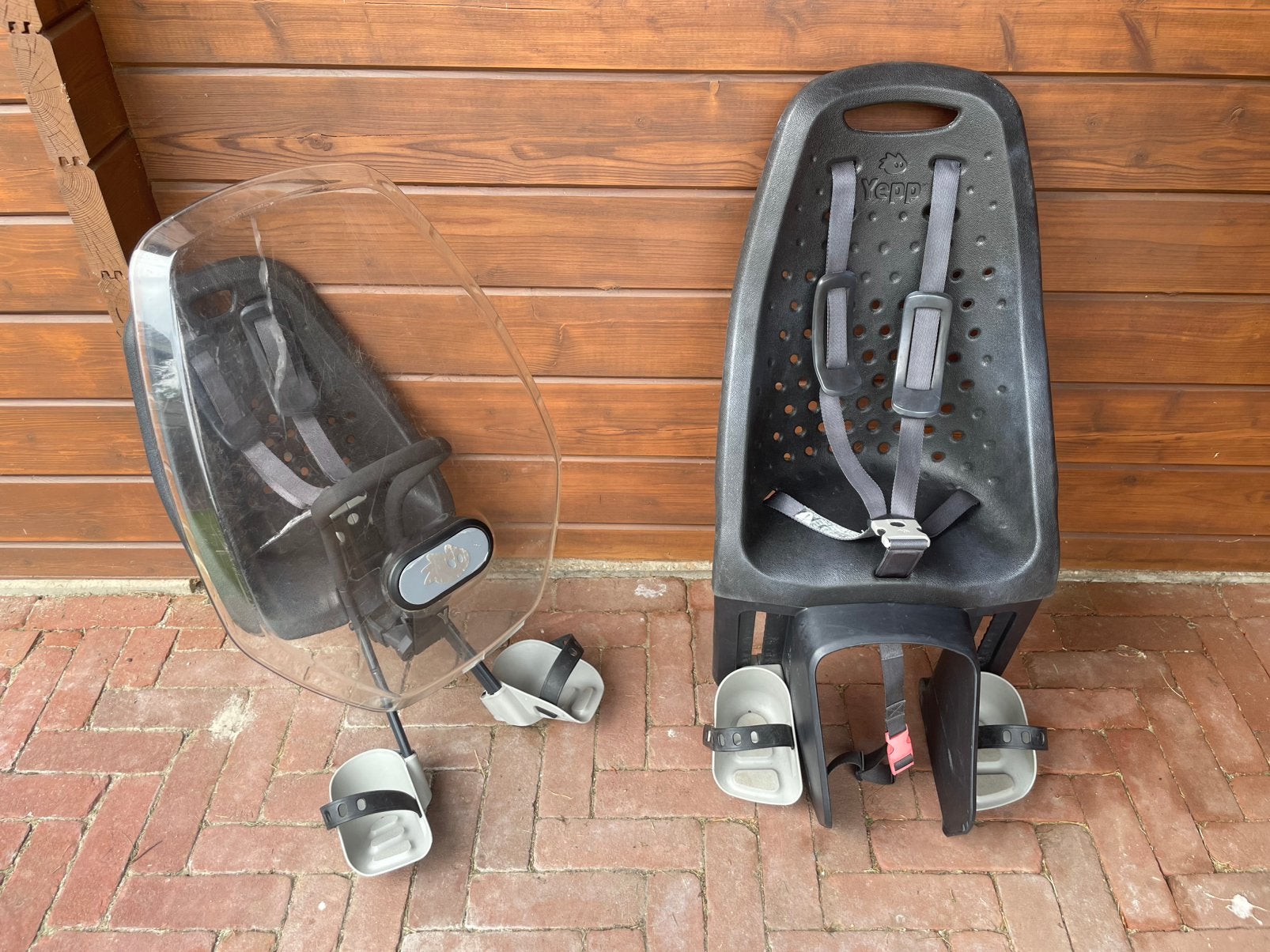 Thule yepp mini + maxi compleet, Ophalen, Gebruikt
