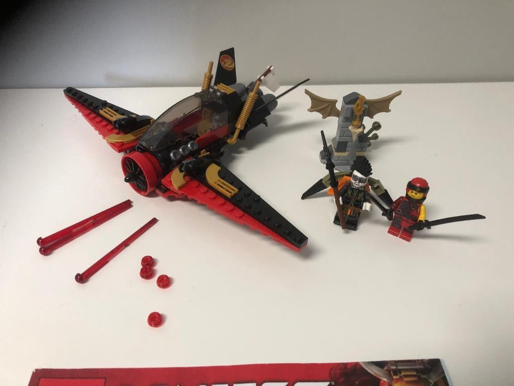 Lego Ninjago 70650  Destiny's wing - compleet, Kinderen en Baby's, Speelgoed | Duplo en Lego, Lego, Ophalen of Verzenden, Compleet
