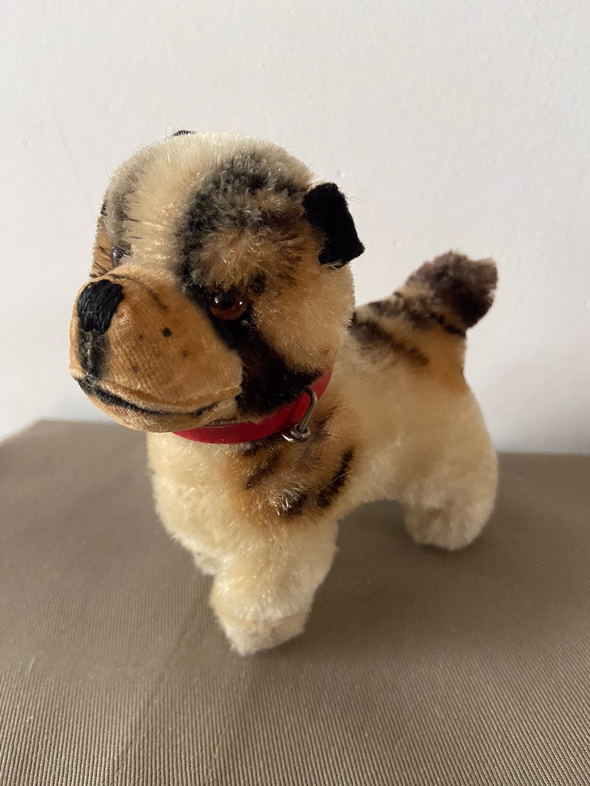 Steiff bulldog, Bully, 1310,00, Verzamelen, Beren en Cherished Teddies, Ophalen of Verzenden, Zo goed als nieuw, Overige typen