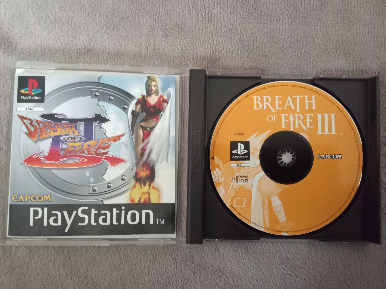 Breath of fire 3 voor PS1, Ophalen, Gebruikt, 1 speler, Role Playing Game (Rpg)
