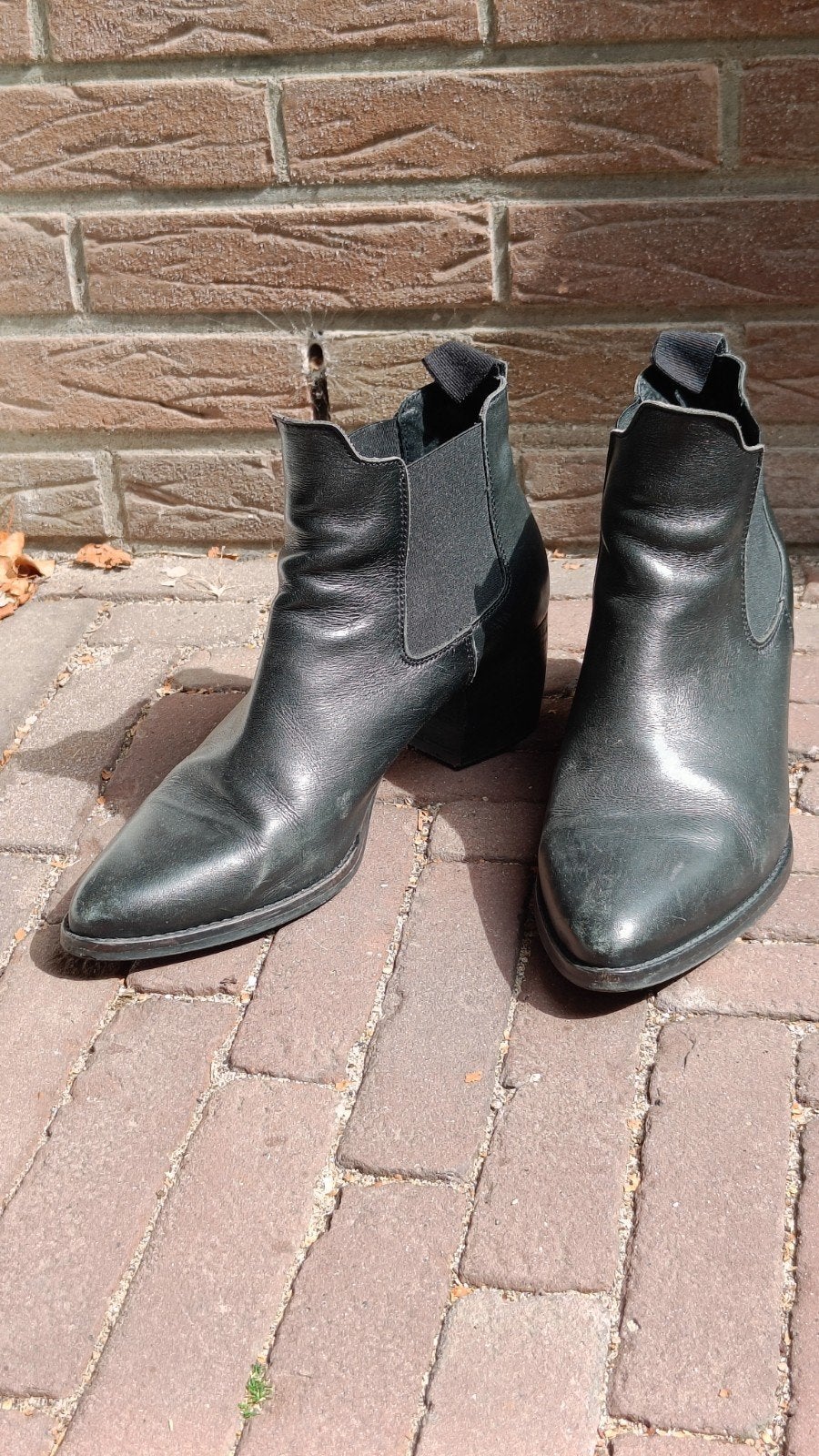 Sacha Essentials Zwarte Leren Enkellaarsjes Maat 42, Sacha Essentials, Zwart, Lage of Enkellaarzen, Ophalen of Verzenden