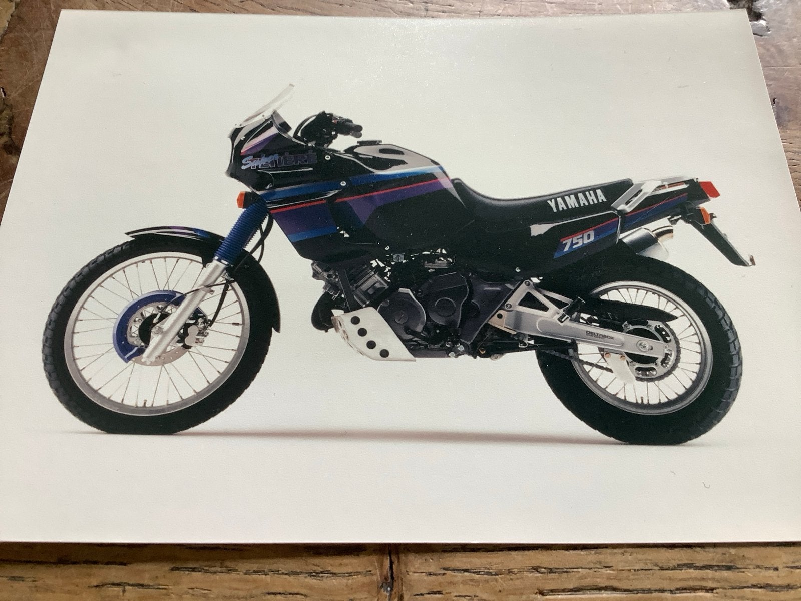 Yamaha XTZ 750 Super Ténéré '91 - Enduro originele Ya. foto., Verzenden