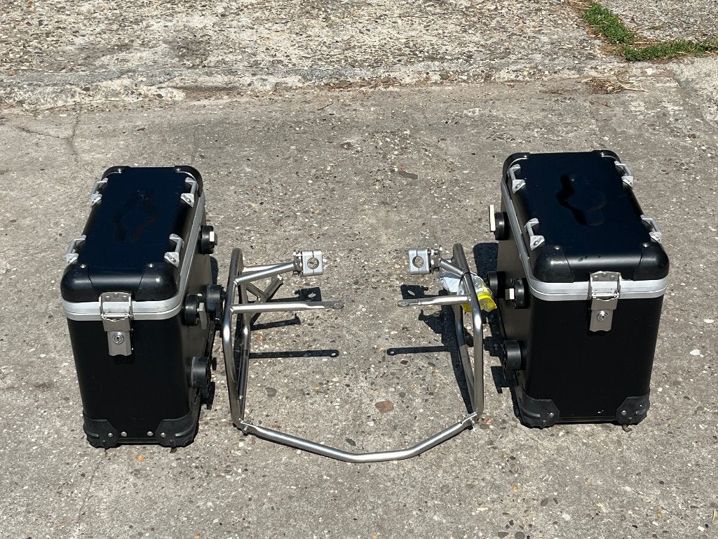 Touratech zijkoffers BMW R1200 GS 2004 - 2012, Ophalen, Gebruikt
