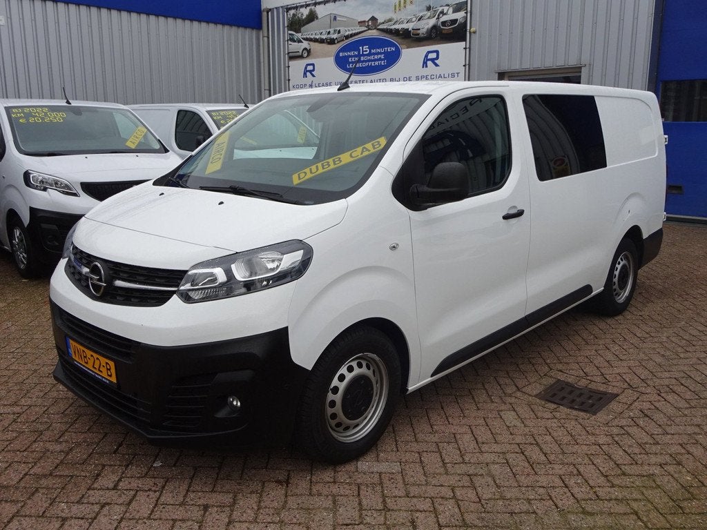 Opel Vivaro 2.0 CDTI L3H1 DUBBELE CABINE AIRCO NAVIGATIE CAM, Voorwielaandrijving, Stof, Gebruikt, 4 cilinders