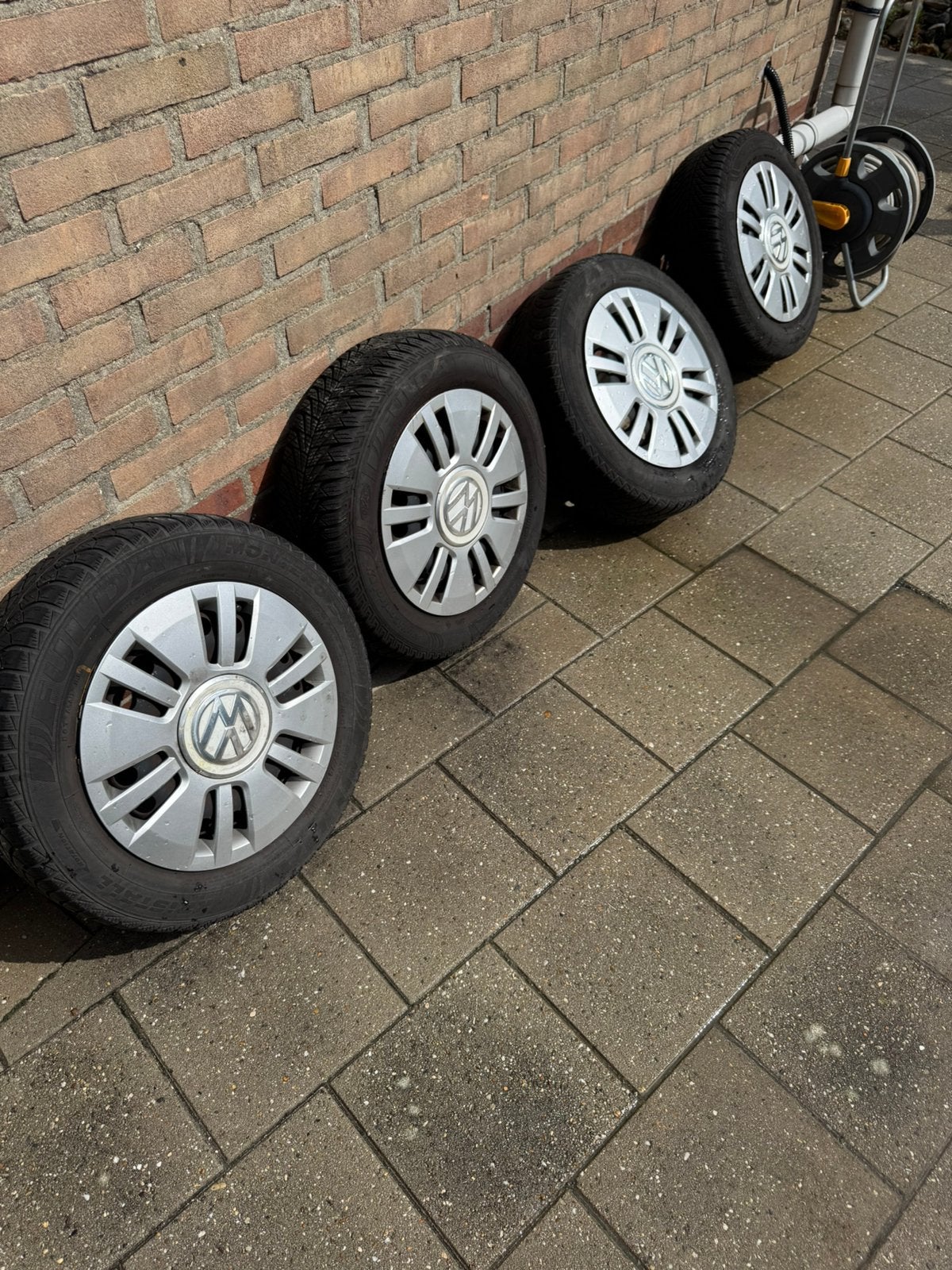 Winterbanden met velgen, Auto-onderdelen, Ophalen, 14 inch, Winterbanden, Banden en Velgen