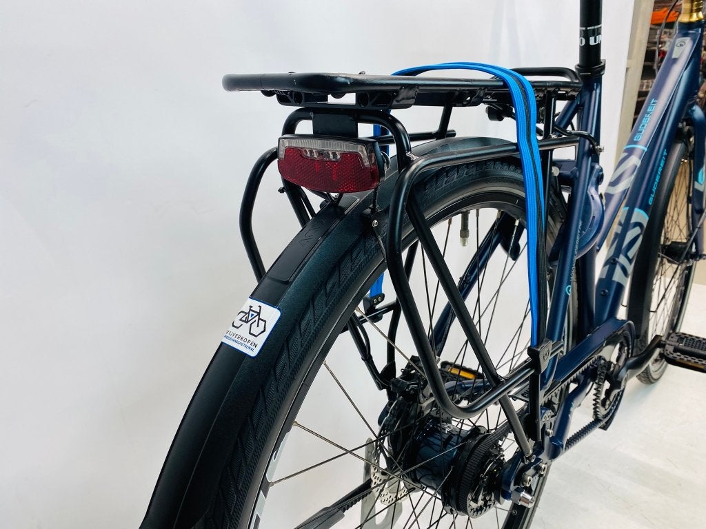 GUDEREIT 11 damesfiets L-57cm – naafdynamo – CDX riem –, Overige merken, Versnellingen, Zo goed als nieuw, Schijfrem
