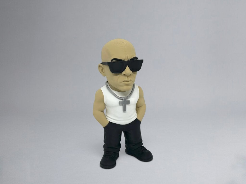 Vin Diesel – Action Movie Legend Figurine – 30 cm, Ophalen of Verzenden, Nieuw, Mens