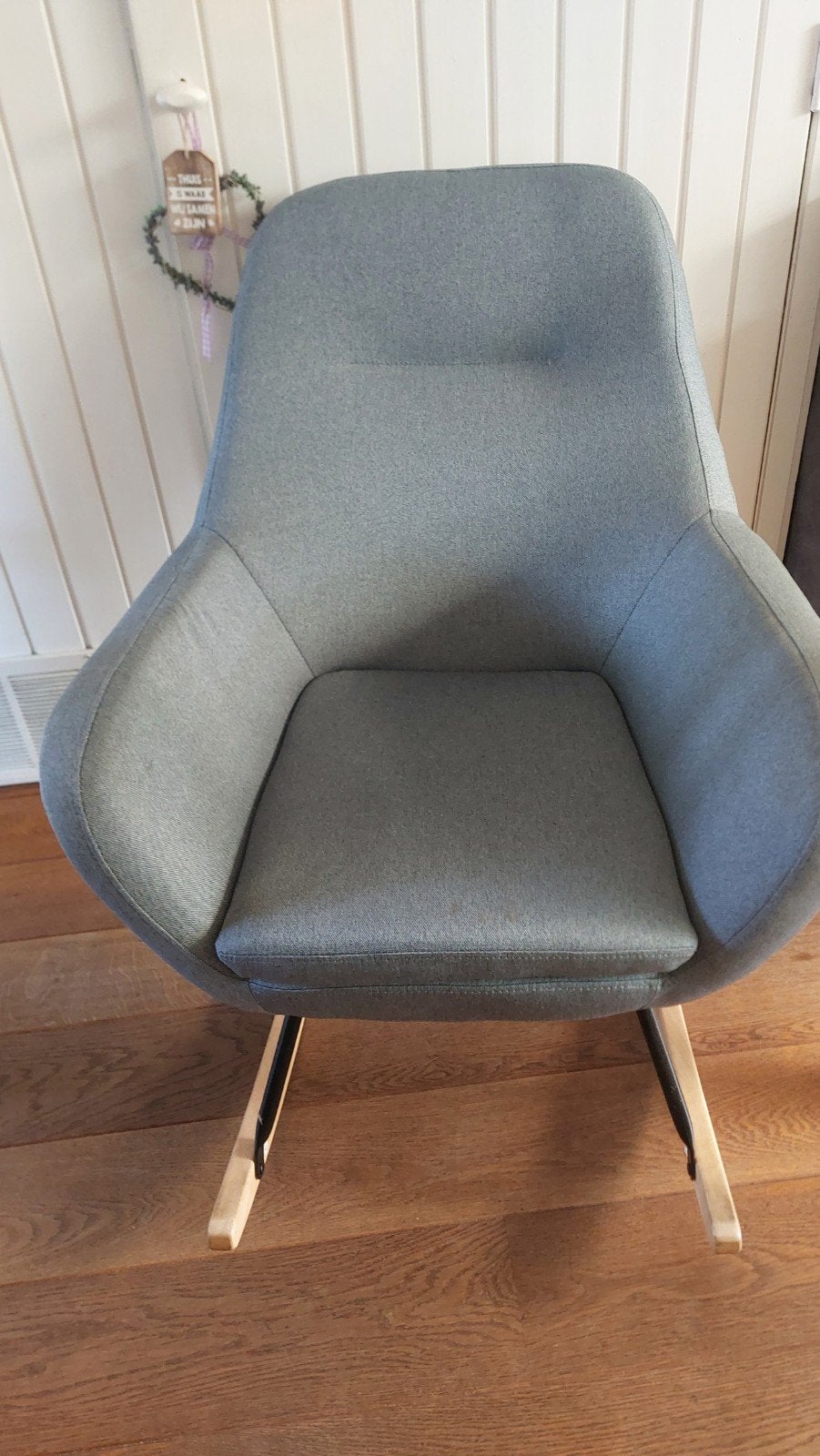Zo goed als nieuwe schommelstoel., Huis en Inrichting, Ophalen, Zo goed als nieuw, Stof, Eén