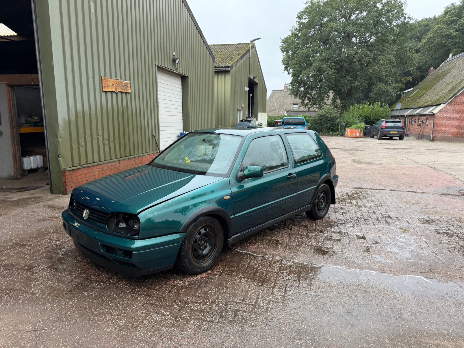VW Golf 3 Winterproject met Golf 4 GTI 1.8 20VT AGU motor, Ophalen of Verzenden, Gebruikt, Volkswagen