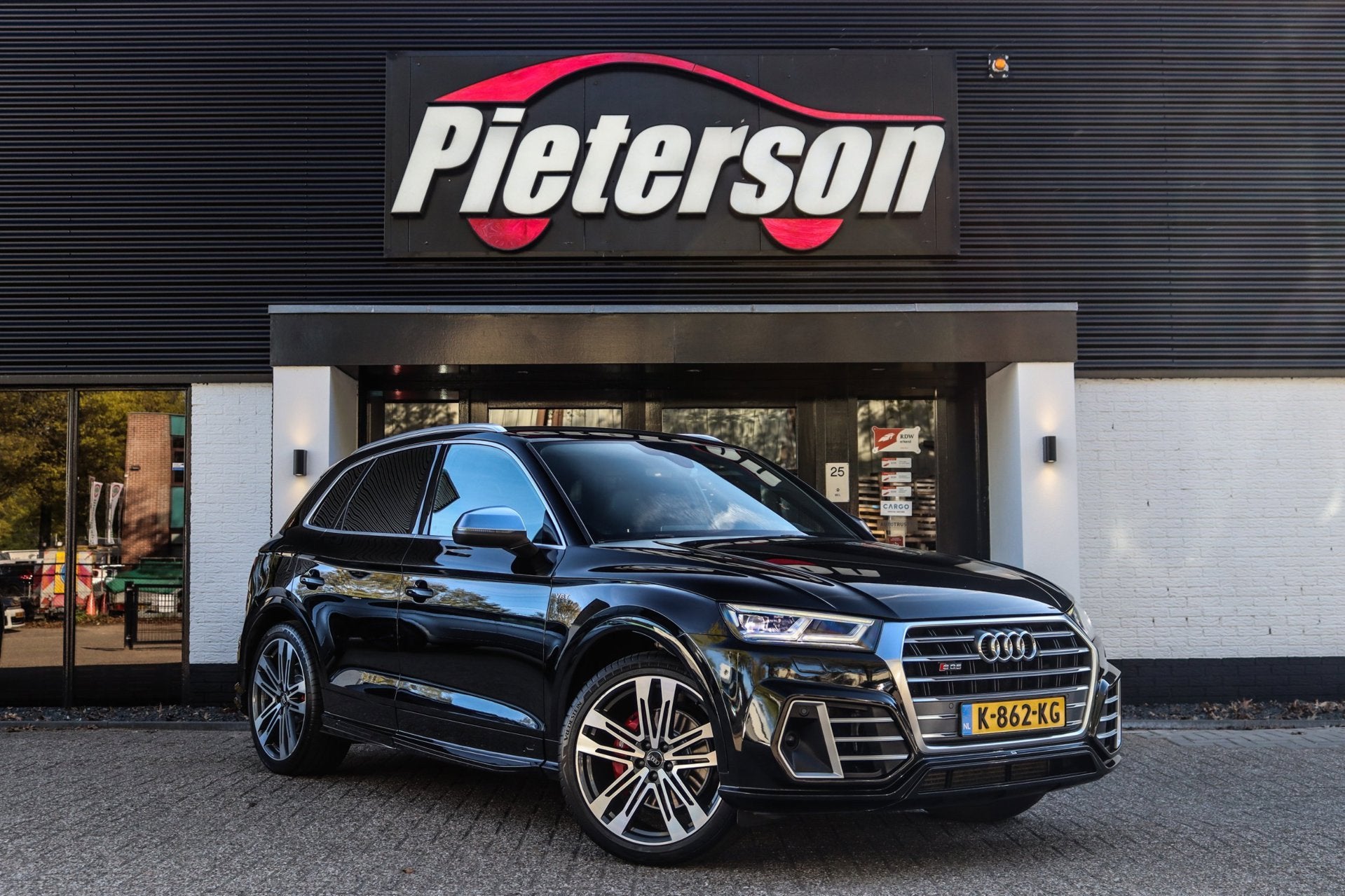 Audi SQ5 3.0 TFSI ABT B&O VIRTUAL APPLE CARPLAY TREKHAAK, Auto's, Automaat, Gebruikt, 2995 cc, Lichtsensor