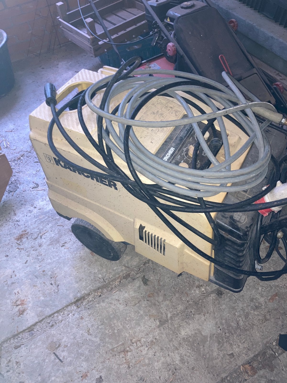 Kärcher stoomcleaner 380 volt, Ophalen, Gebruikt, Elektrisch