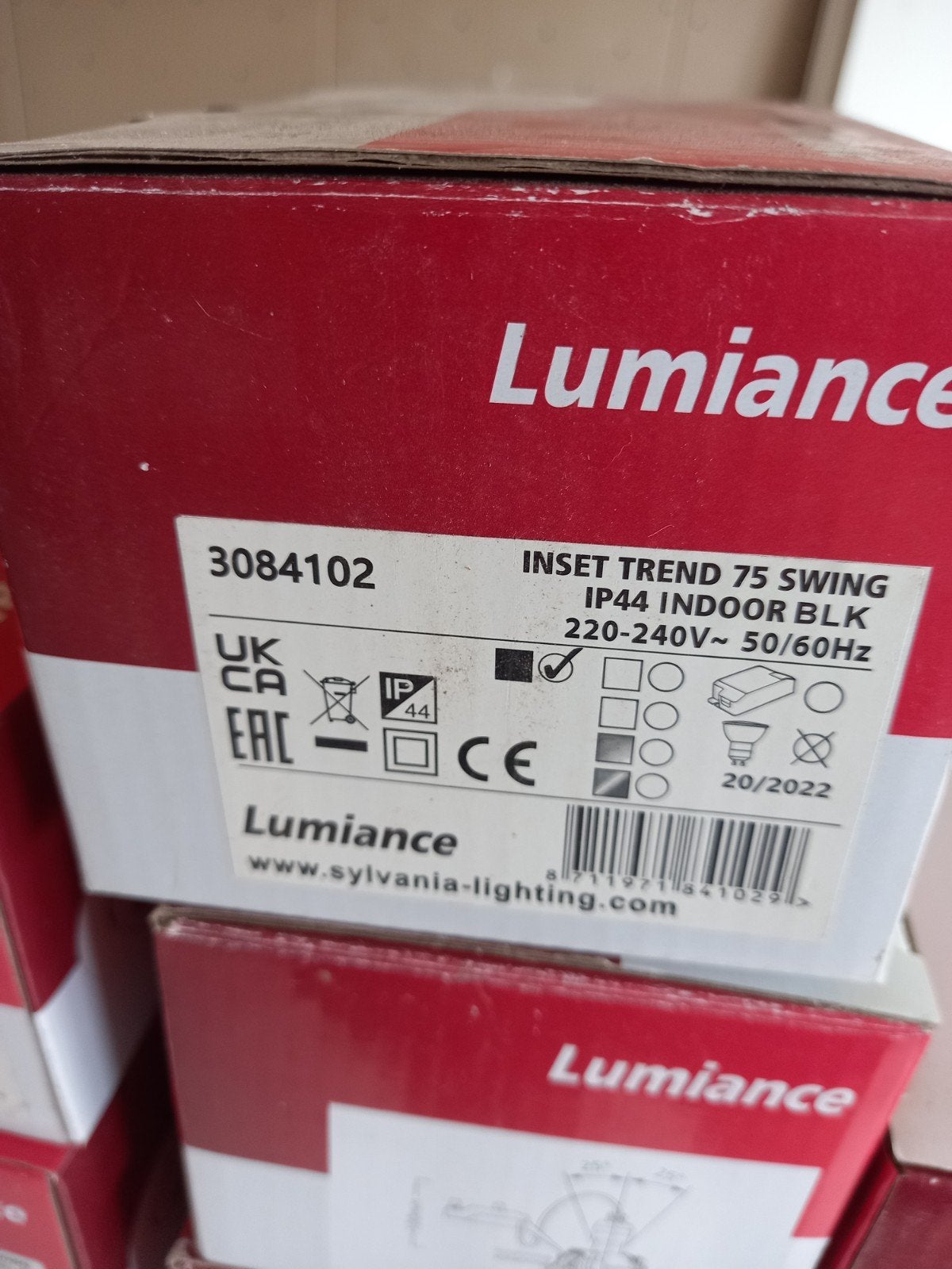 Lumiance spot type 3084102, Ophalen