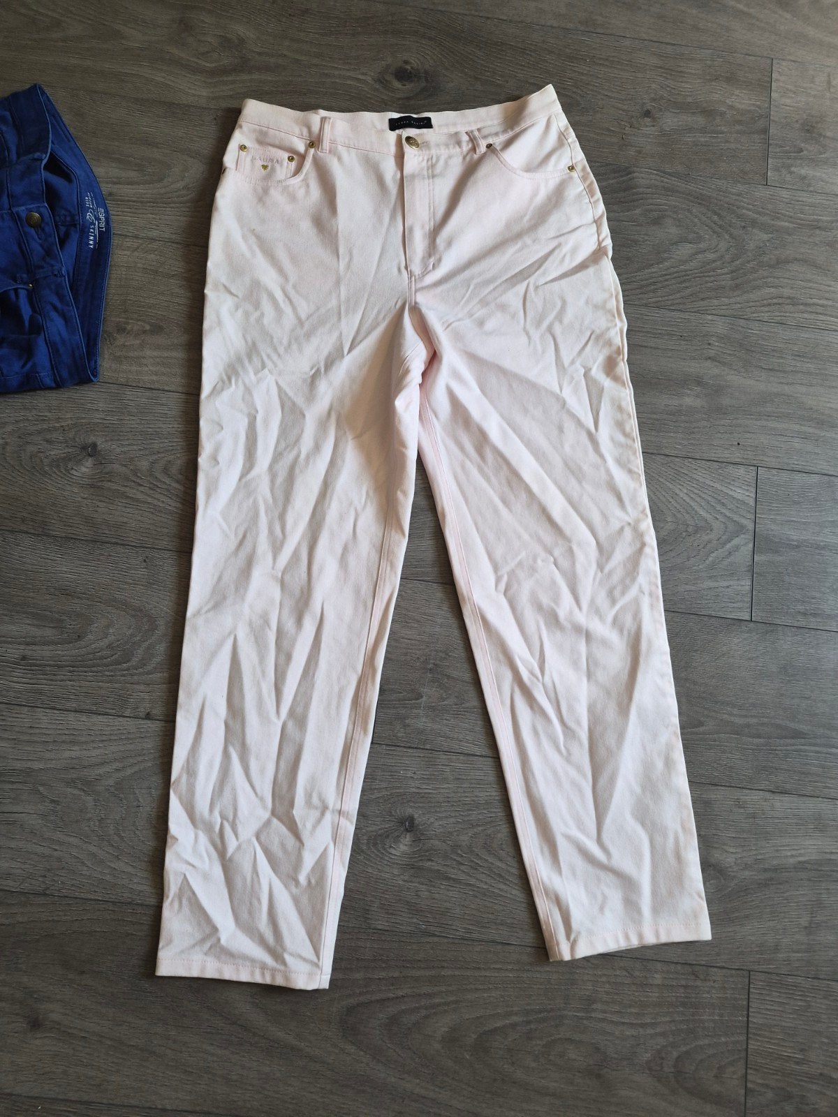 broek maat 42 merk laura casini, Ophalen, Zo goed als nieuw, Maat 42/44 (L), Lang