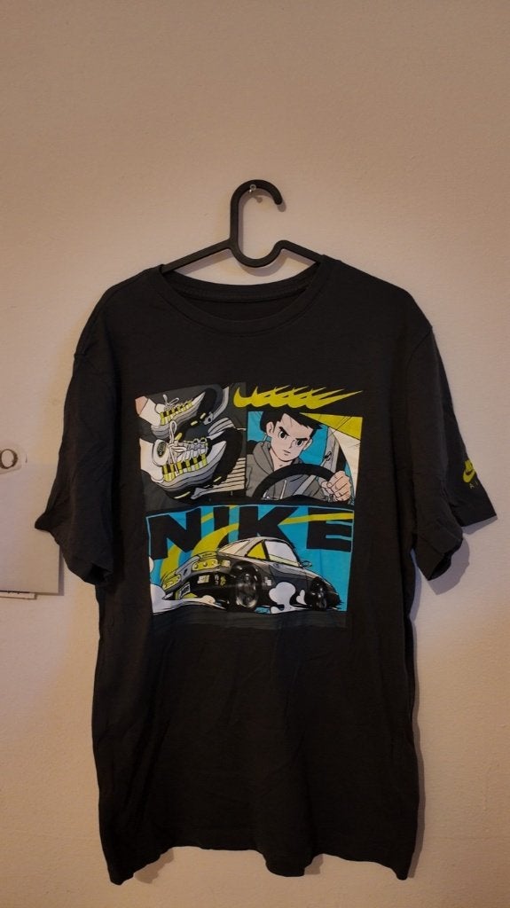 RT-0176 Nike Air Max 95 manga t-shirt zwart heren M, Maat 48/50 (M), Zwart, Nike, Ophalen of Verzenden