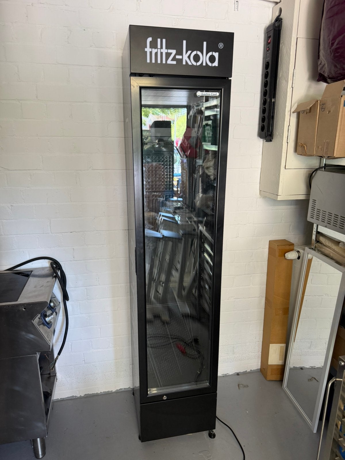 Horeca Drankenkoelkast (Gastro-Cool Slimline) – Glazen Deur, Ophalen, 200 liter of meer, Met aparte vriezer, 160 cm of meer