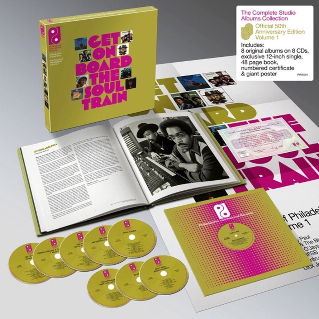 V/a -  Get On Board The Soul Train  8-cd box, Verzenden, Nieuw in verpakking