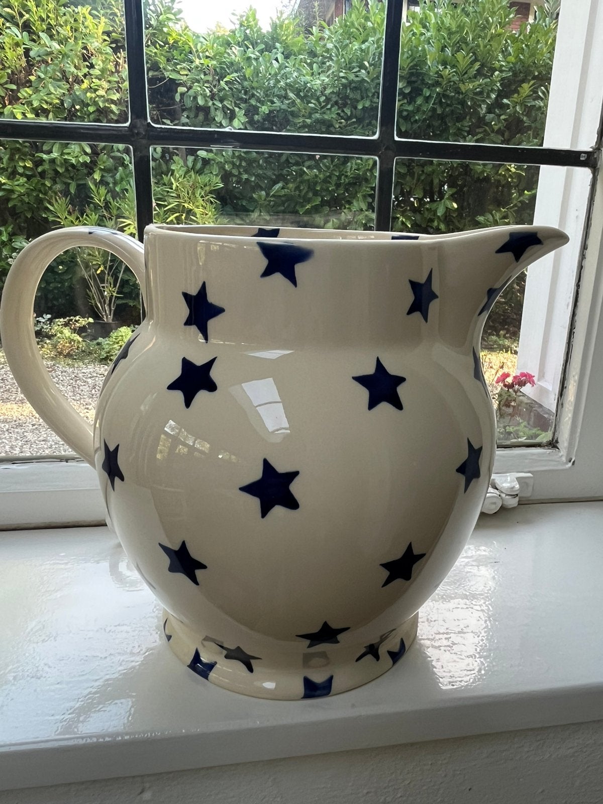 Nieuw! 6 pint Blue Stars jug, Emma Bridgewater - 2001, Overige typen, Nieuw, Ophalen of Verzenden, Emma Bridgewater