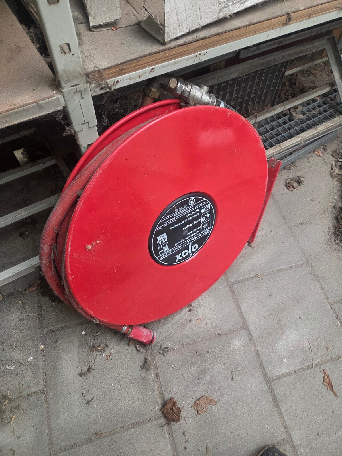 Losse brandhaspel van Ajax, Ophalen of Verzenden, Gebruikt