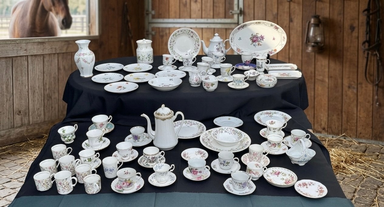Uitzonderlijke Koffie/Theeservies & Servies (60+ Stuks), Antiek en Kunst, Ophalen of Verzenden