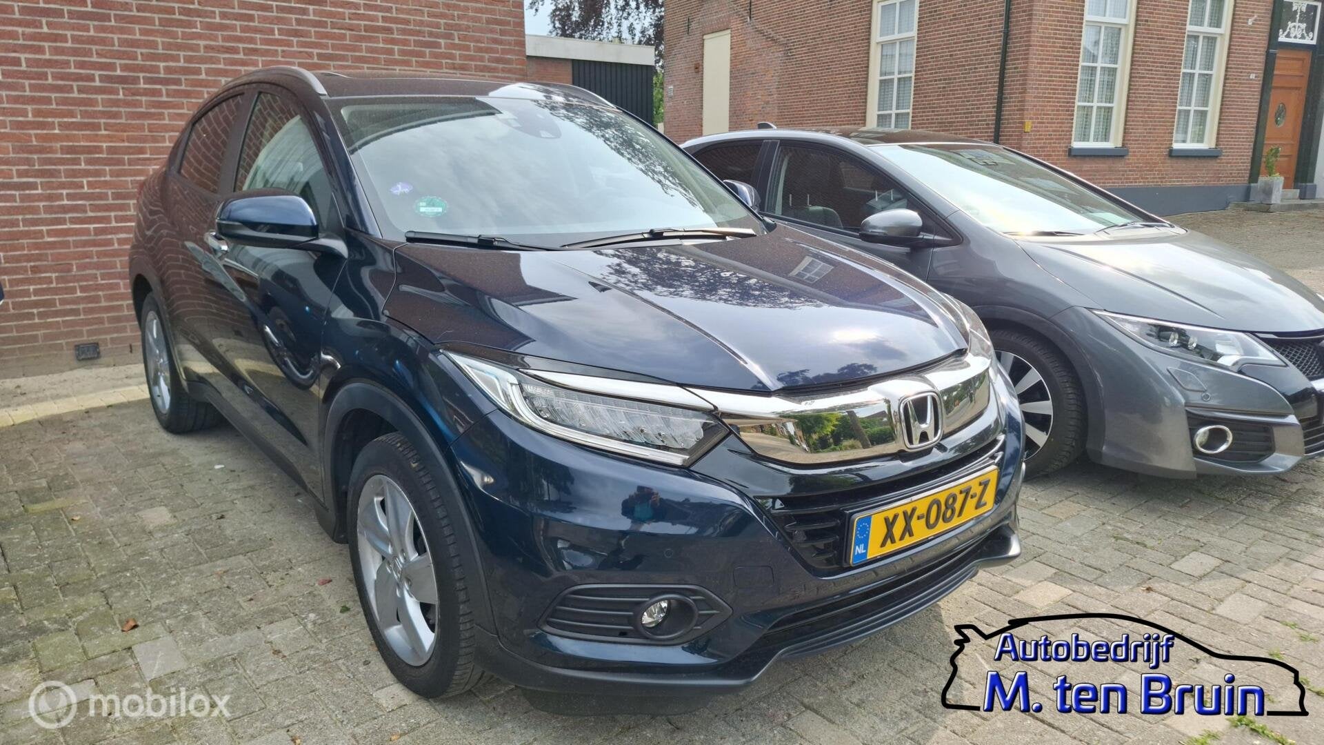 Honda HR-V 1.5 i-VTEC Executive Facelift Midnight Blue, PANO, Auto's, Blauw, Bedrijf, 650 kg, 1000 kg