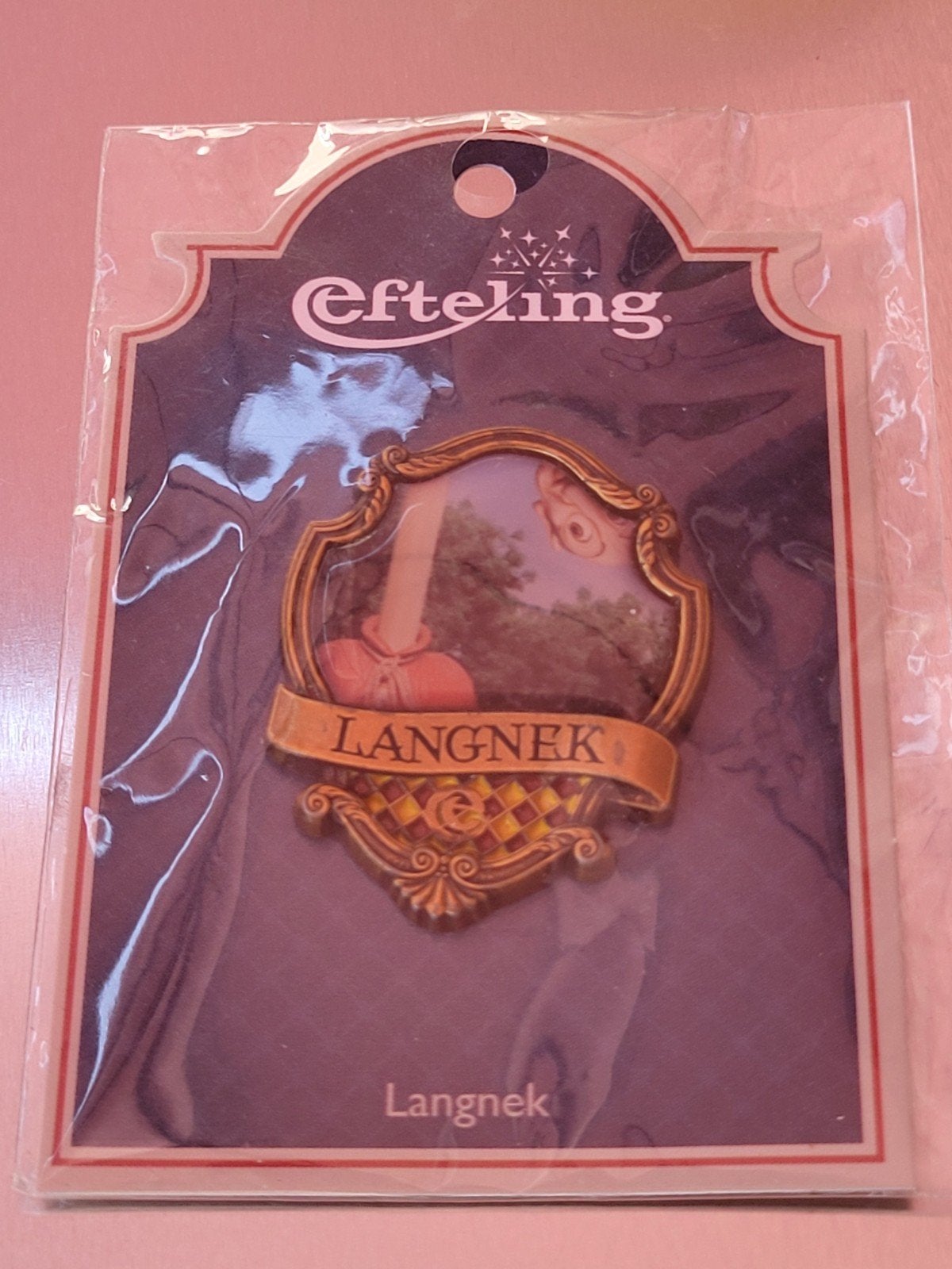 Efteling Pin Langnek - Sprookjesbos, Ophalen of Verzenden, Nieuw, Button of Speldje