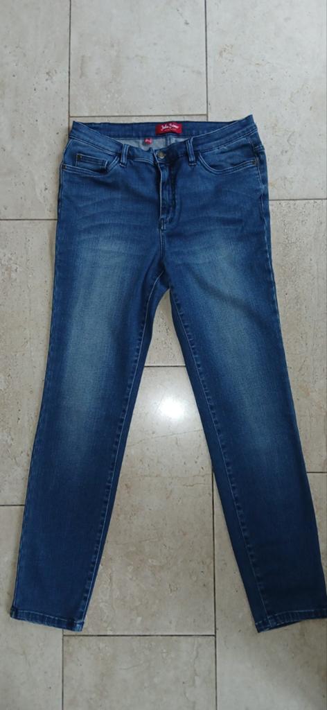 John Baner Bonprix nieuw dames, slim fit jeans 42, Ophalen of Verzenden, Nieuw, Blauw, W33 - W36 (confectie 42/44)