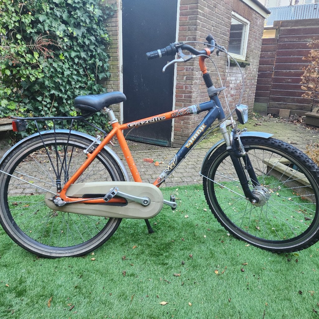 Gazelle boys bike, Gebruikt, Handrem, Gazelle, Ophalen