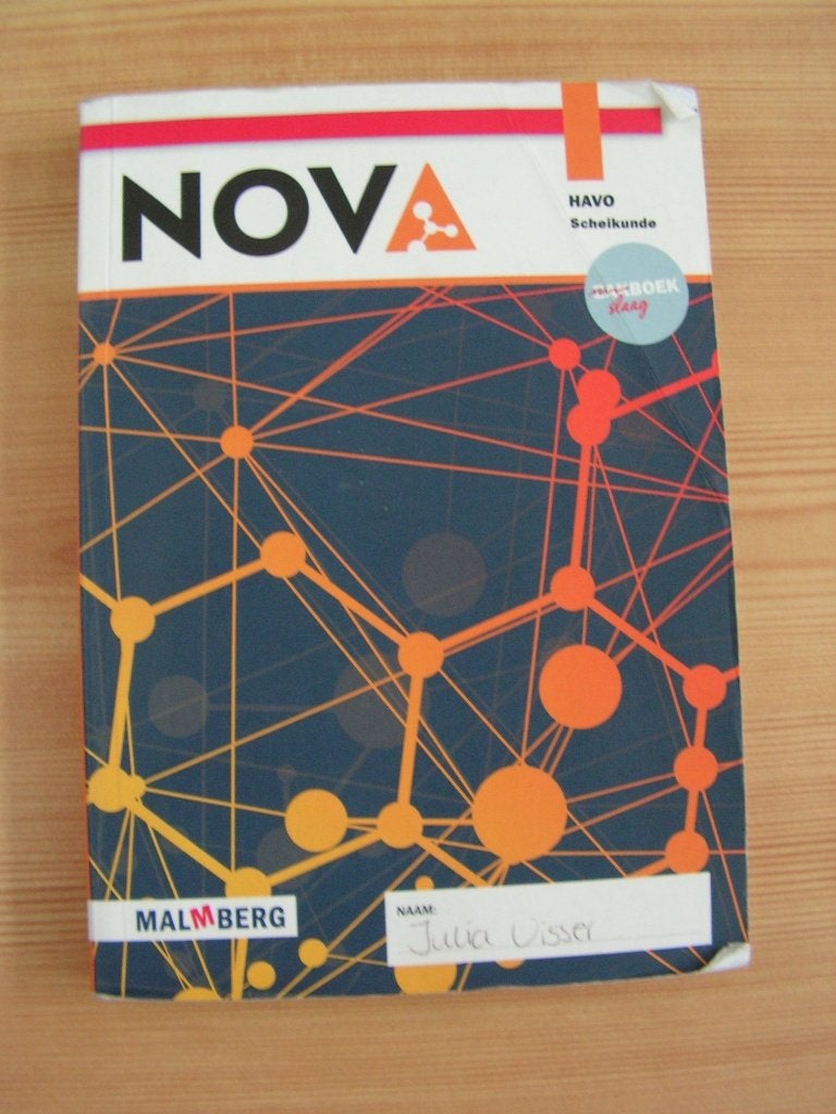 Nova havo Scheikunde Slaagboek, Gelezen, Scheikunde, Malmberg, HAVO