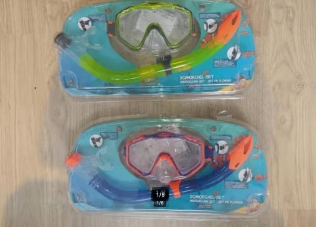 Snorkelset voor kinderen nieuw snorkelset duikbril snorkel, Watersport en Boten, Snorkelset, Nieuw, Ophalen of Verzenden