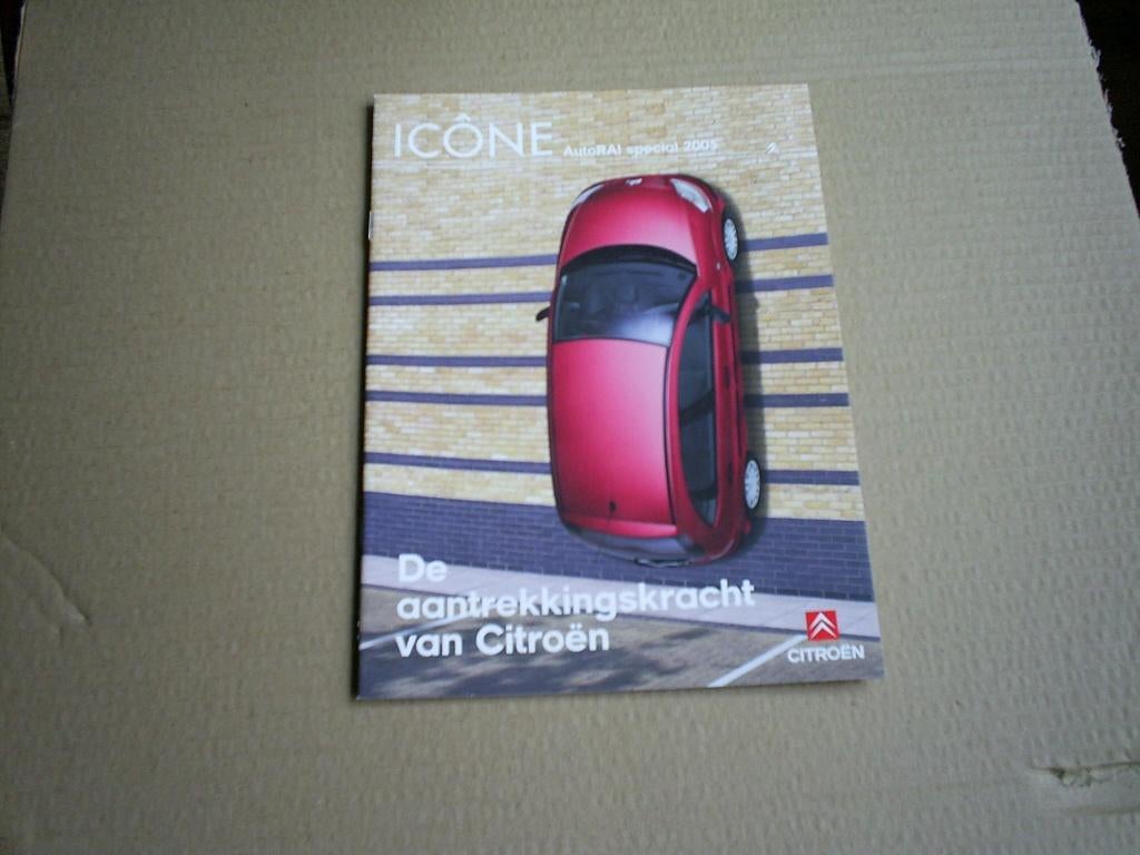 Citroen Icone Auto RAI Special o.a. C 4 / Berlingo / C 3, Verzenden, Zo goed als nieuw, Citroën