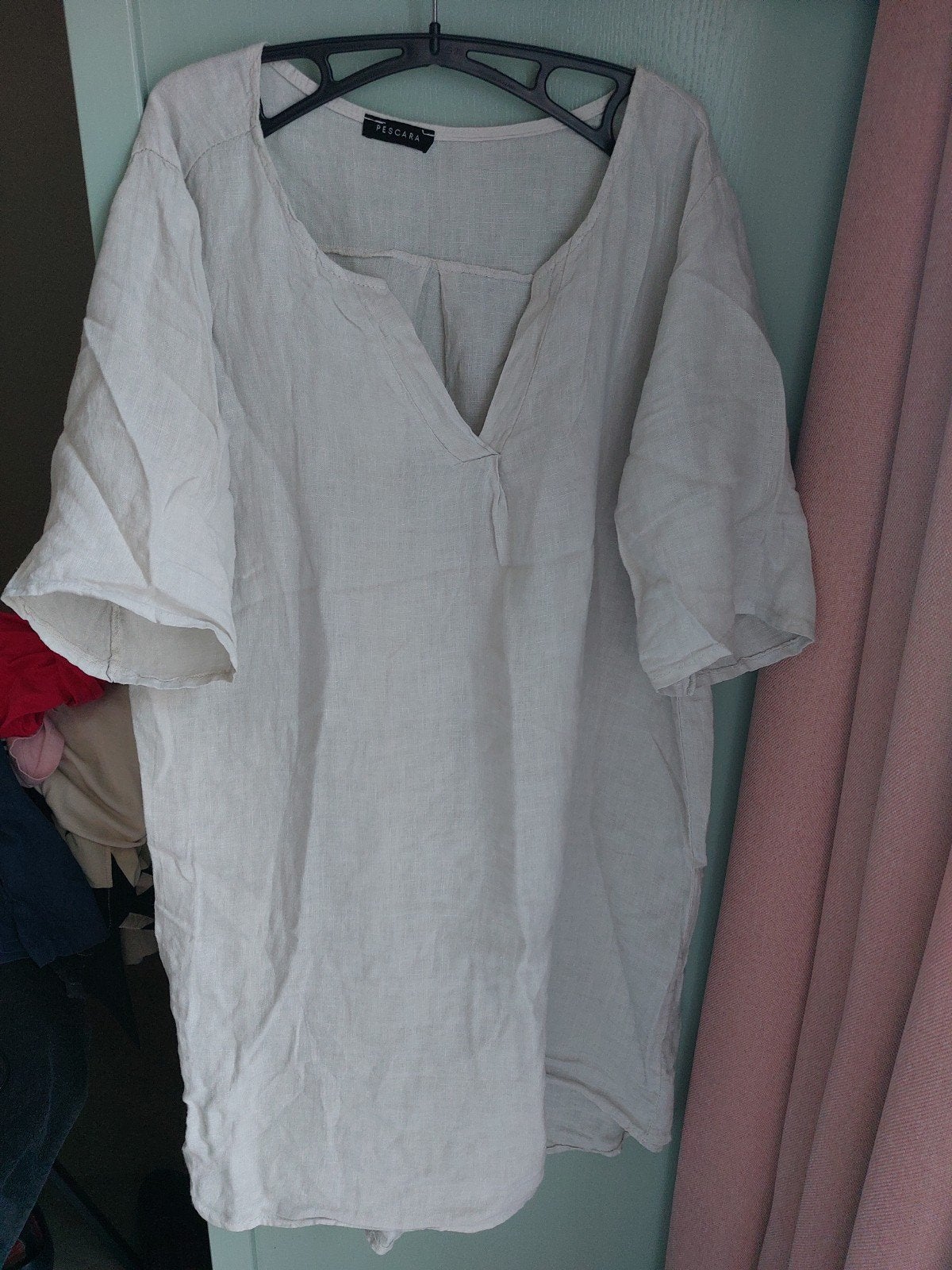 linnen tuniek /jurkje maat xl, Ophalen of Verzenden, Zo goed als nieuw, Maat 46/48 (XL) of groter