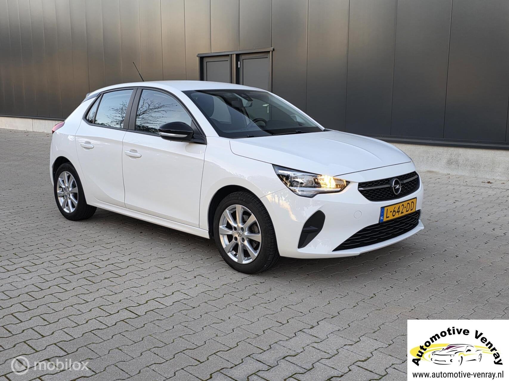OPEL CORSA 1.2 EDITION|AIRCO|CRUISE CONTROL|LM VELGEN|NAP|, Voorwielaandrijving, Euro 6, 1199 cc, Wit