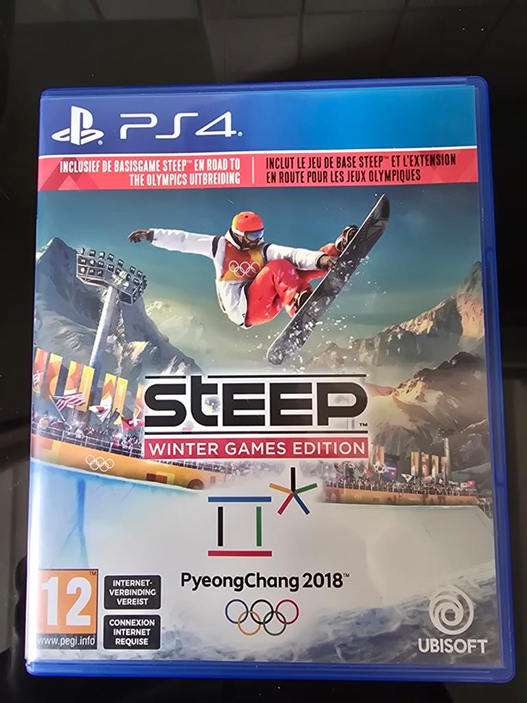 Steep Winter Games Edition PS4 - Inclusief Road to Olympics, Spelcomputers en Games, Games | Sony PlayStation 4, Online, Gebruikt