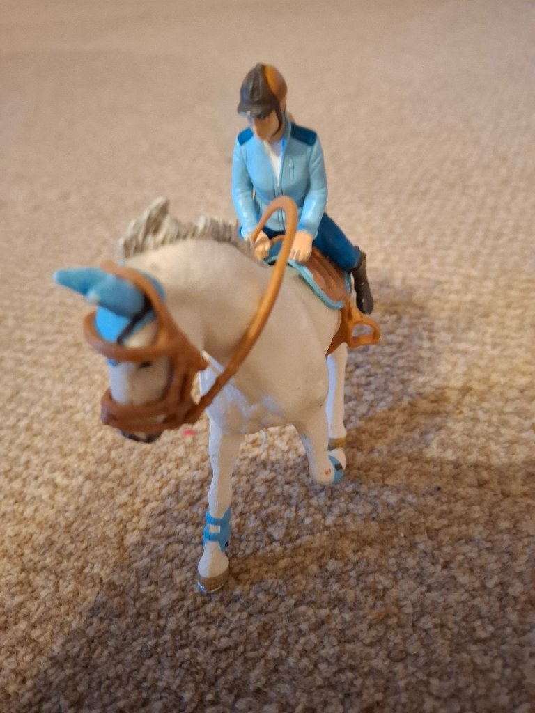 Wedstrijd amazone Schleich, Ophalen of Verzenden, Zo goed als nieuw