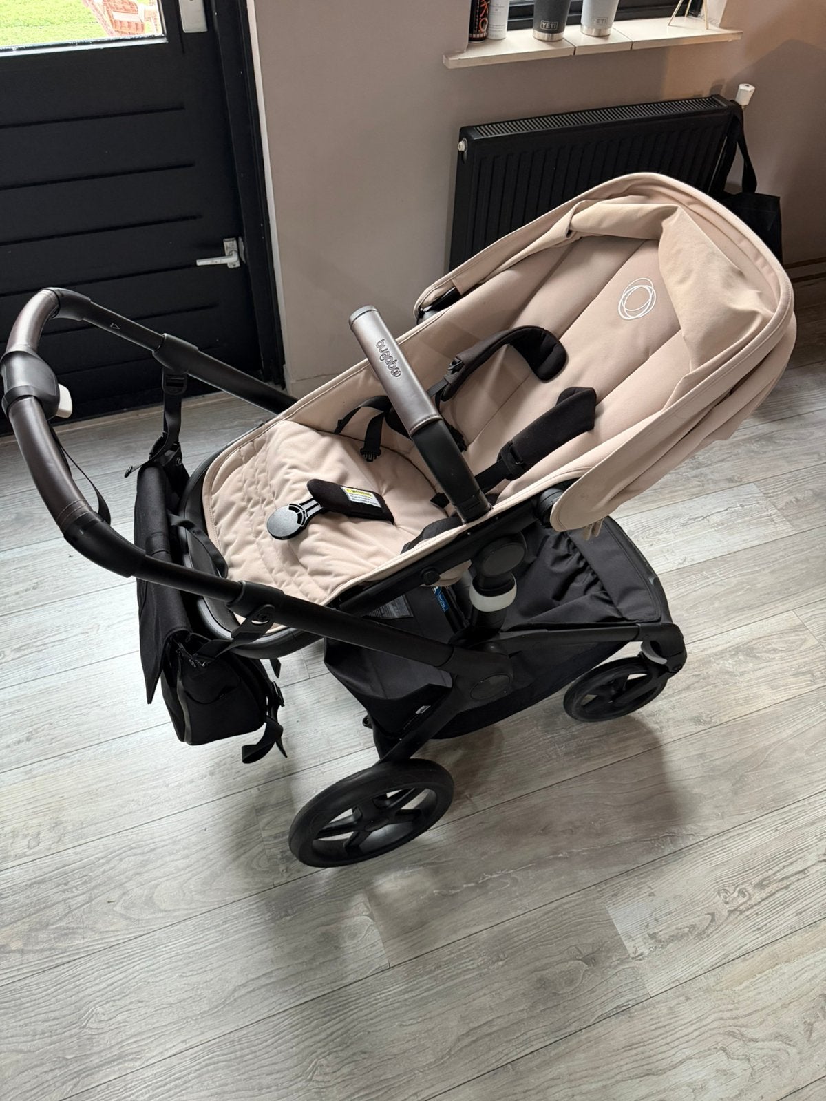 Bugaboo fox 5 kinderwagen 2 in 1 - black / desert taupe, Ophalen, Zo goed als nieuw, Bugaboo