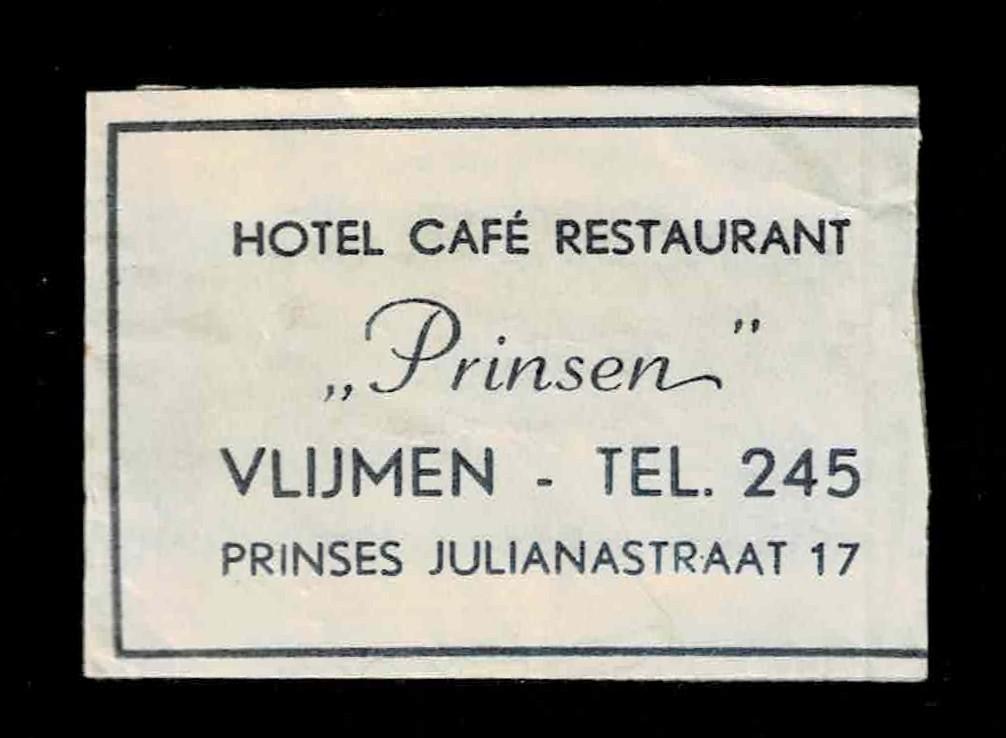 suikerzakje 1275 Prinsen Vlijmen, Ophalen of Verzenden, Nederland