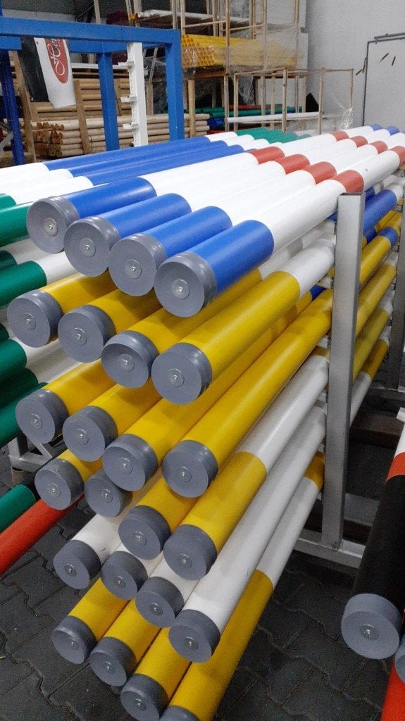 Kunststof hindernisbalk, springpalen 3m. Outlet. 25% korting, Ophalen of Verzenden, Nieuw, Springen