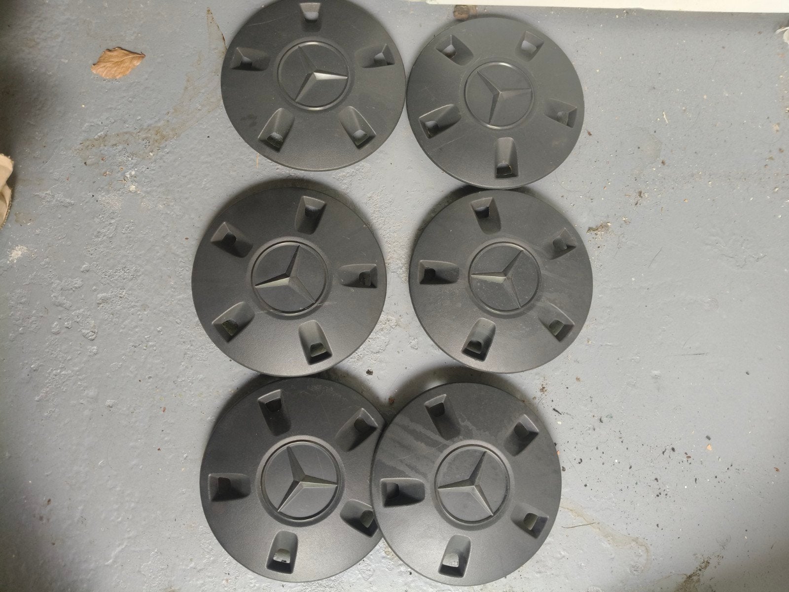 Wieldoppen Mercedes Vito - Set van 8, Auto diversen, Wieldoppen, Ophalen, Gebruikt