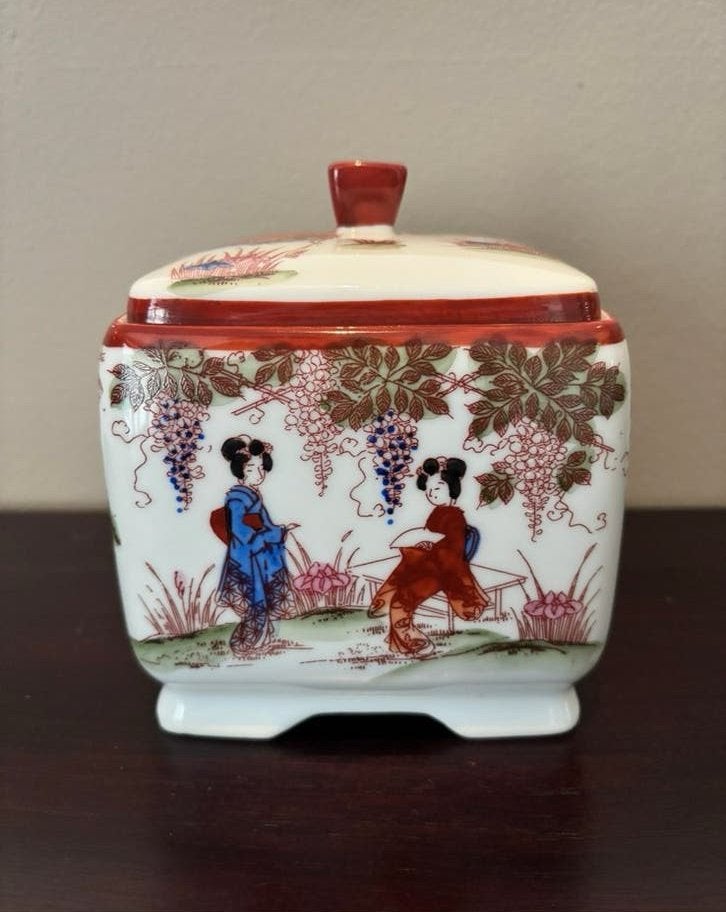Japans (suiker)potje, Antiek en Kunst, Ophalen