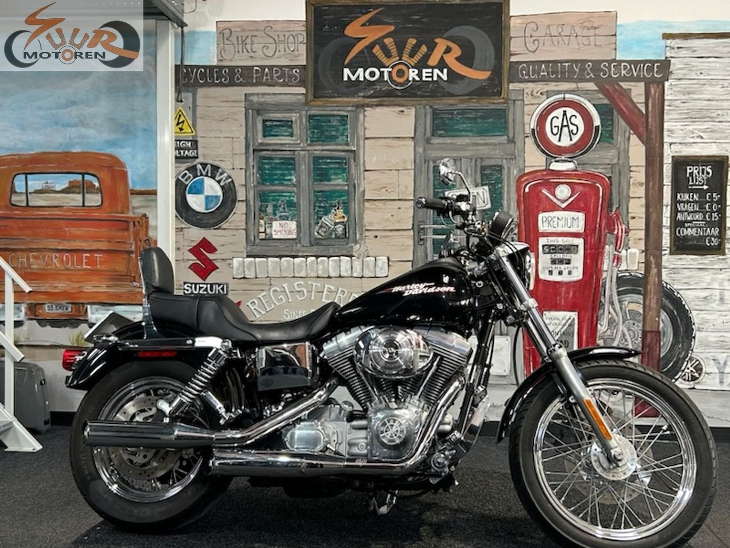HARLEY-DAVIDSON SUPER GLIDE FXD DYNA (bj 2004) 19,705 km, Motoren, Motoren | Harley-Davidson, Bedrijf, Chopper, meer dan 35 kW