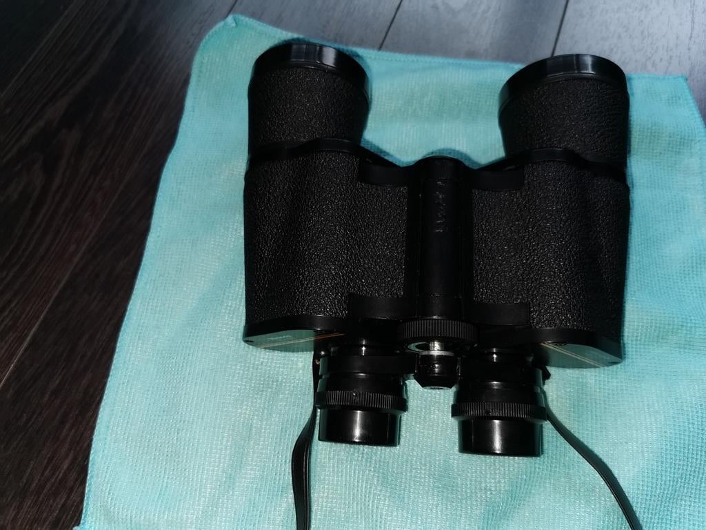 Miranda 7x50 verrekijker met gecoate optiek, Ophalen of Verzenden, Gebruikt, Minder dan 8x, Porro (met knik)
