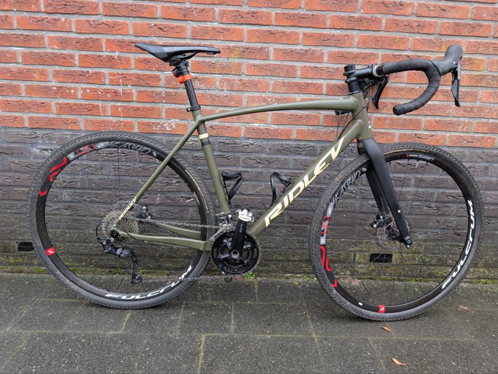 Ridley Kenzo A GRX400 Gravelbike, 28 inch, 10 tot 15 versnellingen, Heren, Aluminium