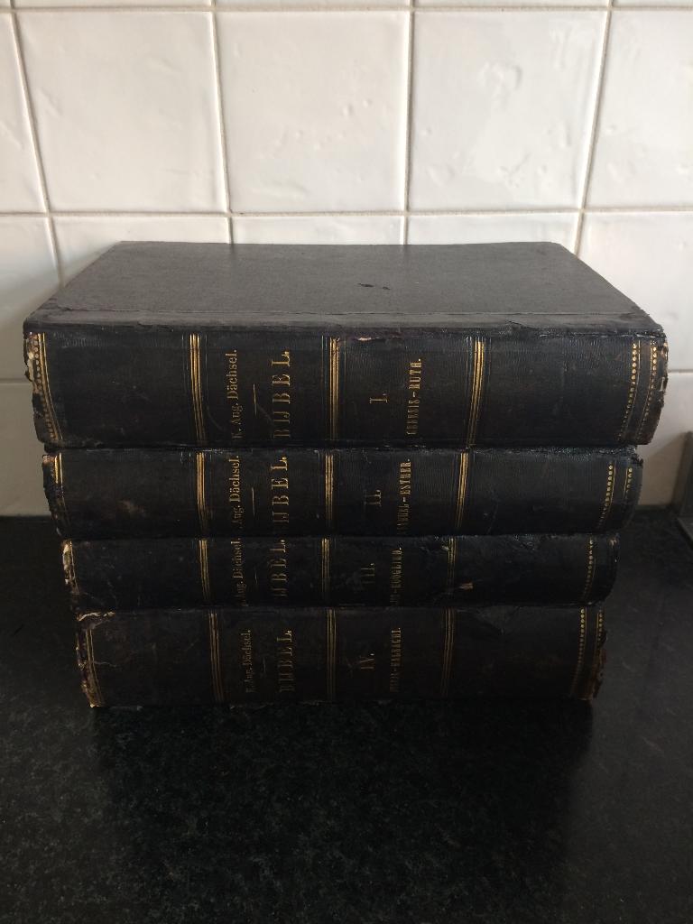 Bijbelverklaring A. Dachsel Oude Testament 4 delig compleet, Boeken, Godsdienst en Theologie, Ophalen of Verzenden, Zo goed als nieuw