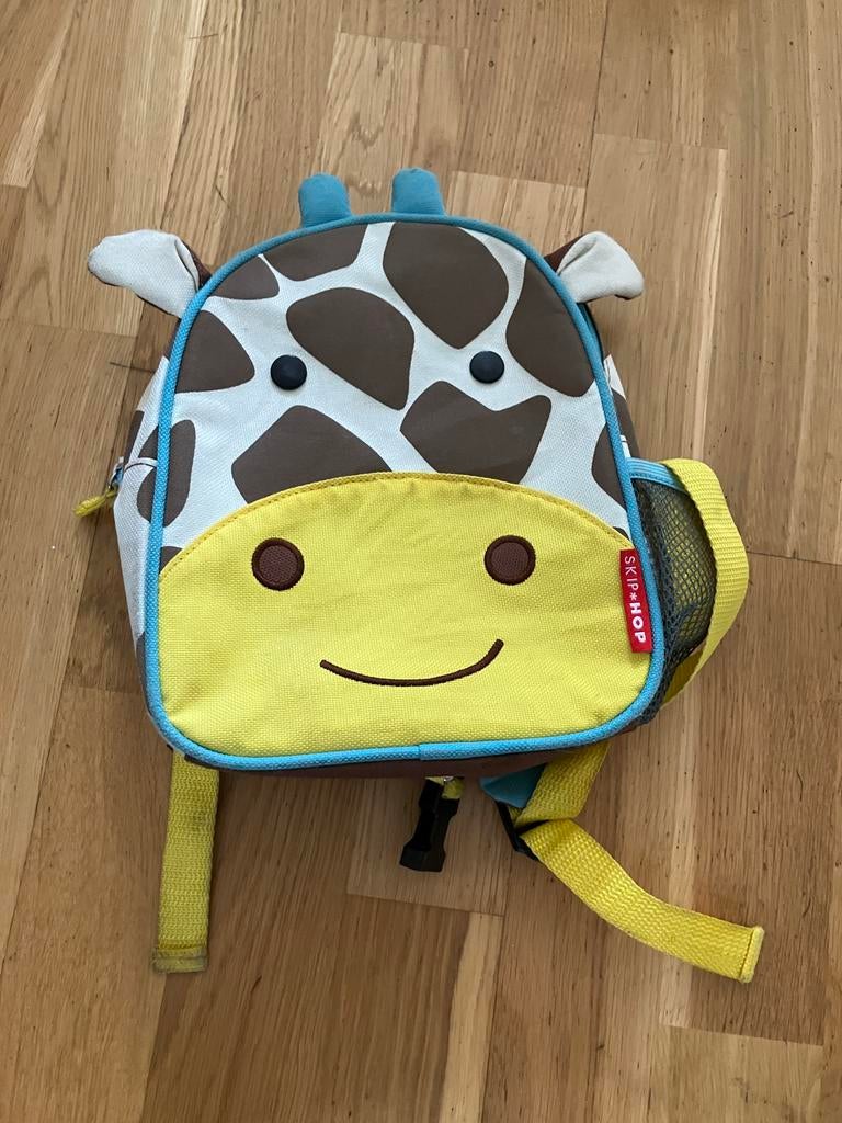 Skip Hop Peuter Rugzakje Giraffe -   Voor Kinderopvang, Overige merken, Gebruikt, Minder dan 30 cm, Ophalen of Verzenden