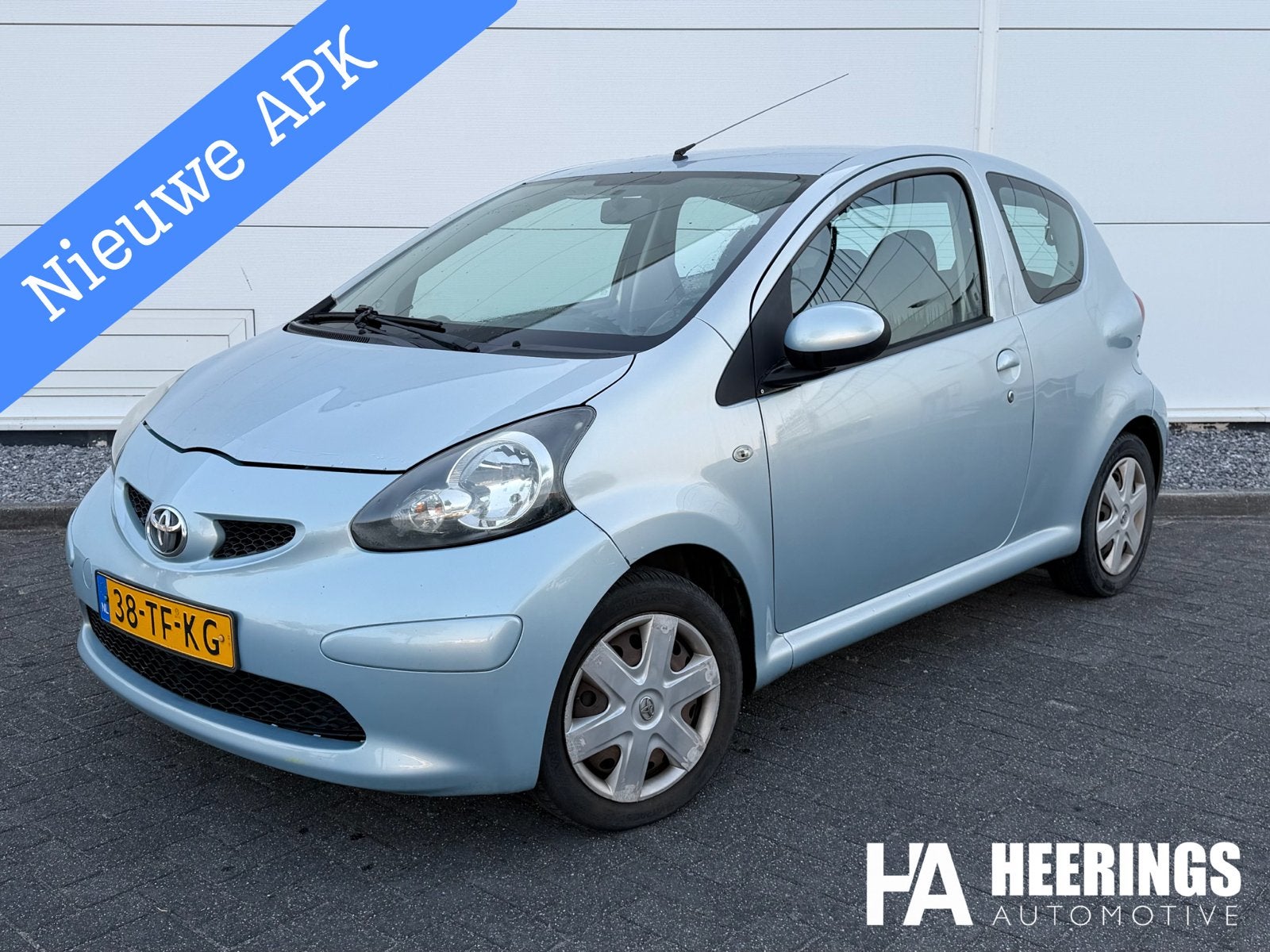 Toyota Aygo 1.0 12V Vvt-i 3DRS 2006 Blauw, Auto's, Toyota, Bedrijf, Aygo, ABS, Airbags, Airconditioning, Elektrische ramen, Lichtmetalen velgen