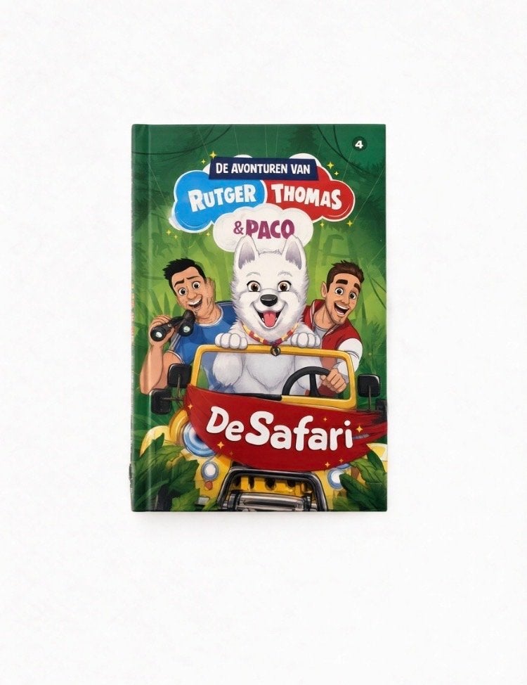 De Avonturen van Rutger, Thomas & Paco: De Safari (Zo goed a, Ophalen, Zo goed als nieuw, Fictie algemeen