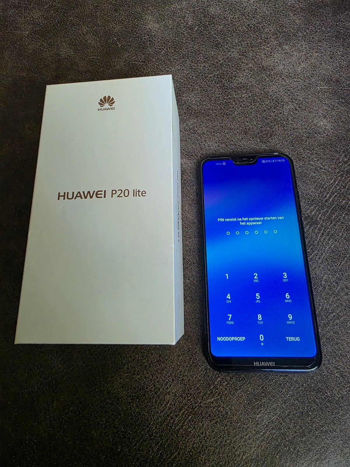 Huawei P20 Lite - Zo goed als nieuw met accessoires, Ophalen, Zwart, Touchscreen, Zo goed als nieuw
