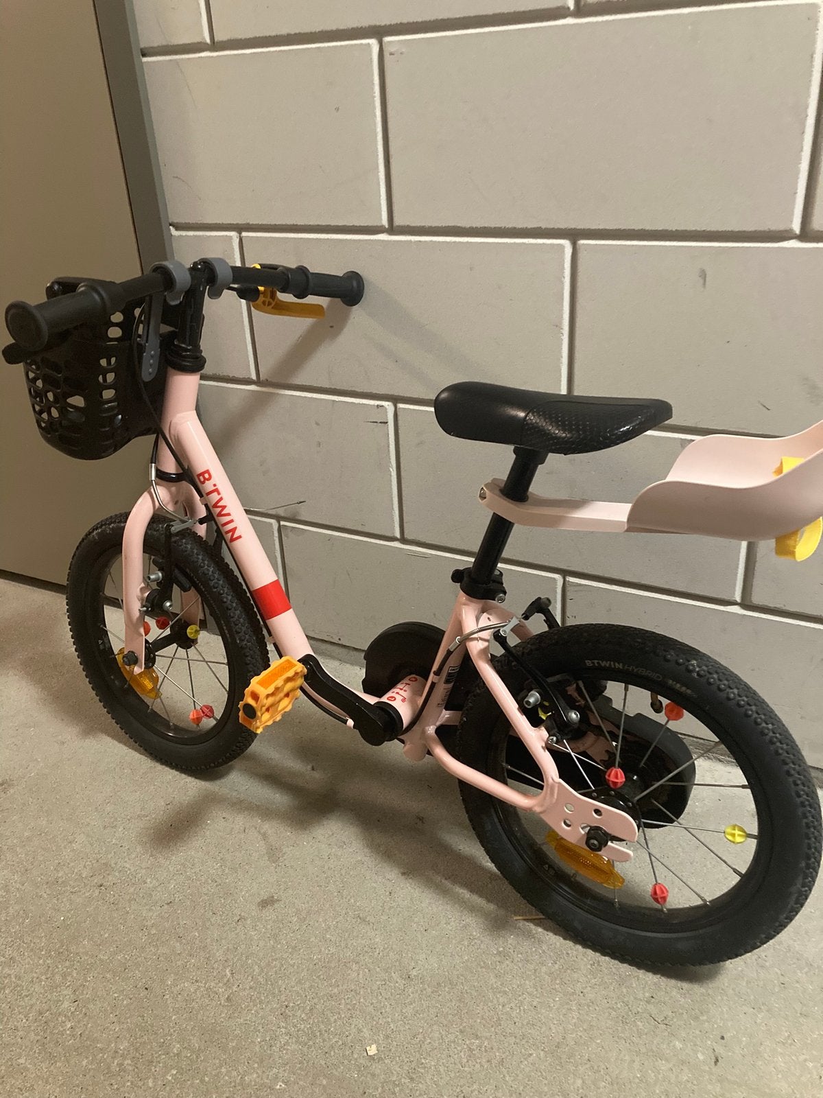 2-in-1 kinderfiets/loopfiets DISCOVER 500 - 14 inch 3-5 jaar, Fietsen en Brommers, Fietsen | Kinderfietsjes, Ophalen, Zijwieltjes